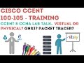 Cisco - CCENT/CCNA R&S (100-105) - Packet Tracer Vs. GNS3 and Physical Hardware .02 (BONUS)