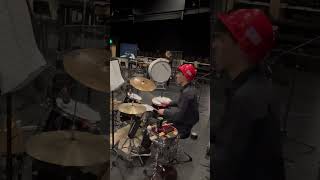 DRUMMER BUILDS INTO GROOVE WHEN BROOKLYN ARRIVES (NEWSIES)