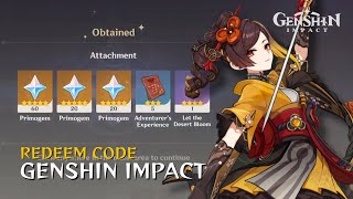 Kode Redeem Genshin Impact 4.5 Version - Free Primogems and More di Web EVENT!!