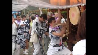 平成28年/2016年9月18日鋸南町保田地区連合祭 保田神社奉納　本郷上区　平久里囃子＆住吉・祇園囃子