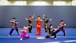 [2020] Beijing Sports University  - Group Set - China National Wushu Taolu Competition