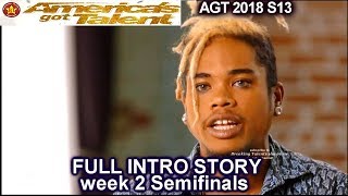 Brian King Joseph WHAT DEFINES HIM - FULL INTRO STORY America's Got Talent 2018 Semi-Finals 2 AGT
