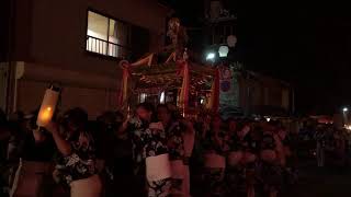 H.30 千倉祭礼 千田の大神輿 1t神輿は圧巻の重量感！