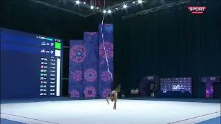 Ester Kreitsman EST Ribbon AA WORLD CUP TASHKENT 2023