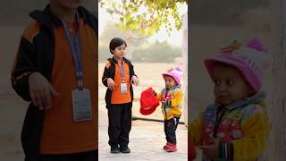 Rudra ne Sabhi ko Winter Cap Diya 😍😍 #shorts #viralvideo #winter #family