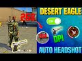 Secret Desert Eagle One Tap Headshot Trick || Desert Eagle Se Headshot Kaise Mare || Khuni Gamers