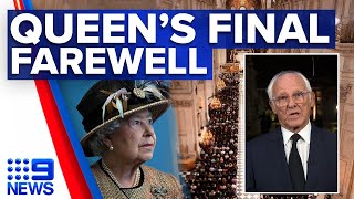 Palace releases official arrangements for Queen Elizabeth II's funeral | 9 News Australia