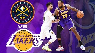 Los Angeles Lakers vs Denver Nuggets Game 1 Full Highlights | September 18,2020