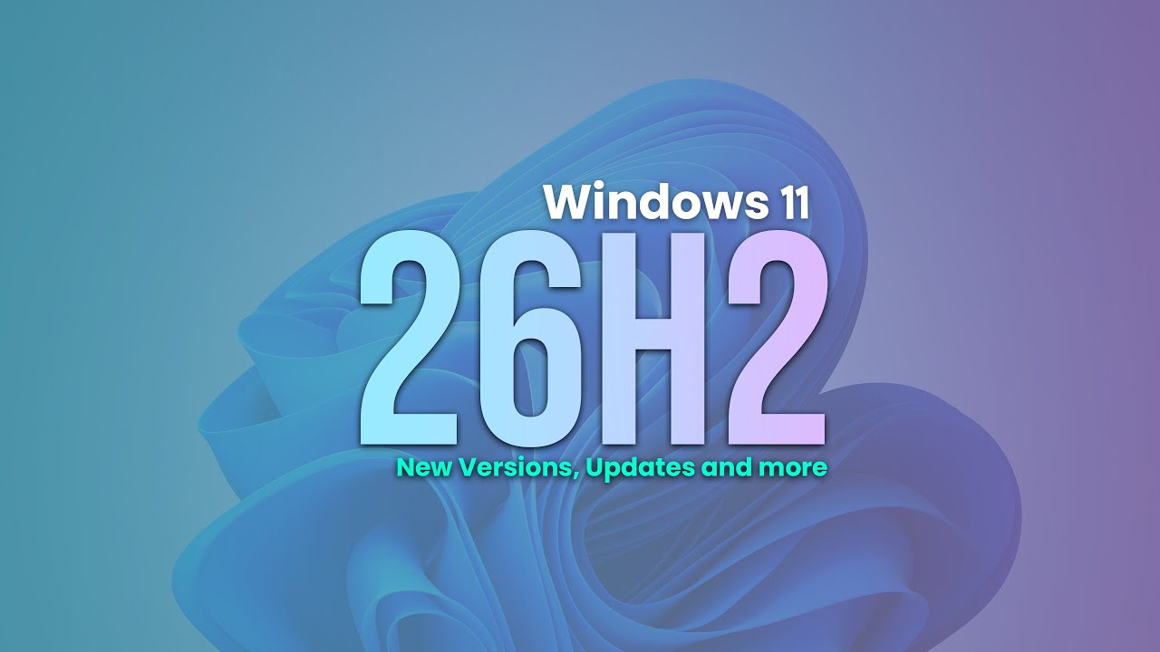 Windows 11 26h2 Release Date 5 New Features In 2026 Youtube