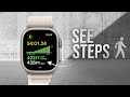 How to See Step Count on Apple Watch SE (tutorial)
