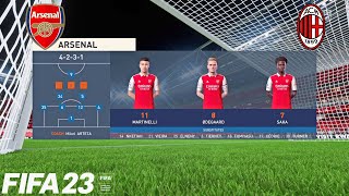 FIFA 22 | Arsenal vs AC Milan - Club Friendly - Full Gameplay