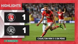 Carabao Cup highlights | Charlton 1 QPR 1 (5-3 on pens) (August 2022)