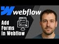 Webflow: How to Add a Contact Form (Lead Capture, Surveys, Feedback)