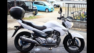 ★GSR250★メチャ綺麗ピカピカ★快調！セル一発★純正リアキャリア・リアBOX付き★取説有り★