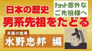 【日本史】天保の改革でおなじみ 水野忠邦の男系先祖をたどる