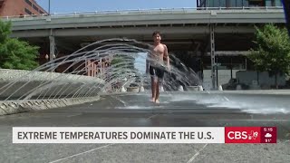 Scorching heat dominates the U.S. with sizzling temperatures