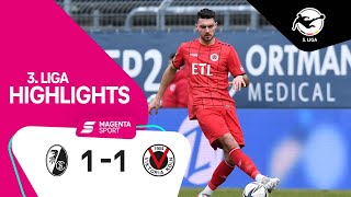 SC Freiburg II - FC Viktoria Köln | Highlights 3. Liga 21/22