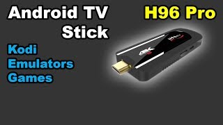 H96 Pro Android TV stick dongle KODI