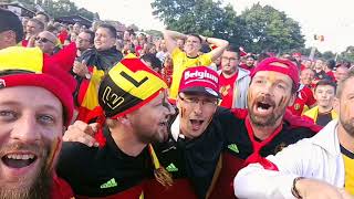 Ambiance de folie à la "Fan Zone" de Mouscron durant la coupe du monde 2018 en Russie