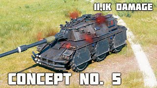 Concept No. 5 WoT – 10Kills, 11,1K Damage