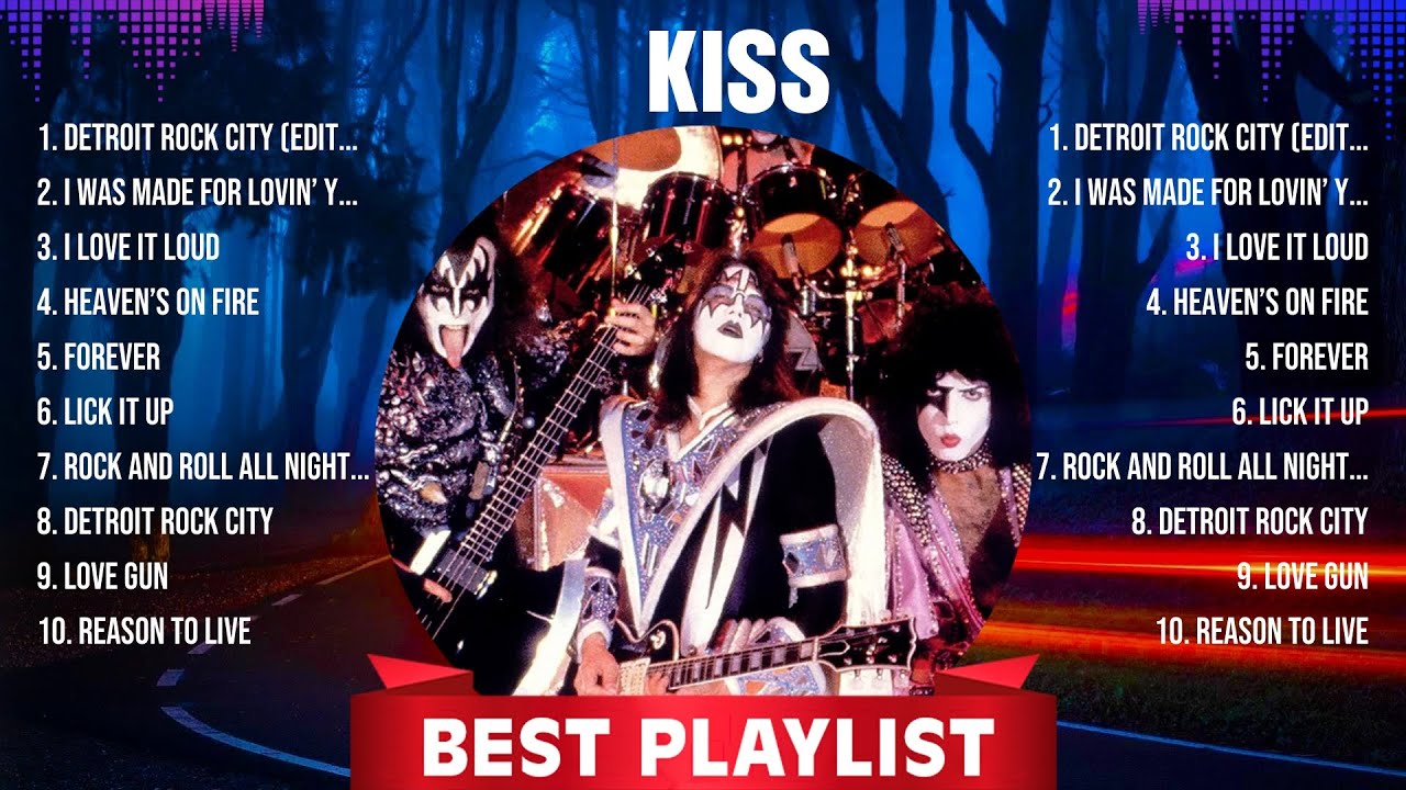 Kiss Greatest Hits Full Album ️ Full Album ️ Top 10 Hits Of All Time ...