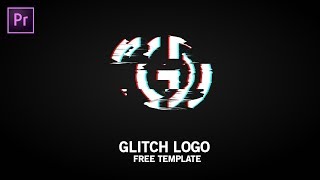 Glitch Logo Reveal in Premiere Pro | Premiere Pro Tutorial |