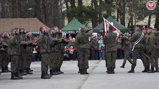 Przysięga Żołnierzy 9 Łódzkiej Brygady Obrony Terytorialnej 16.03.2019 r.