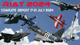 RIAT2024  Fairford.Full Report of the Royal International Air Tattoo 2024. Airshow  RIAT 2024 4Kᵁᴴᴰ