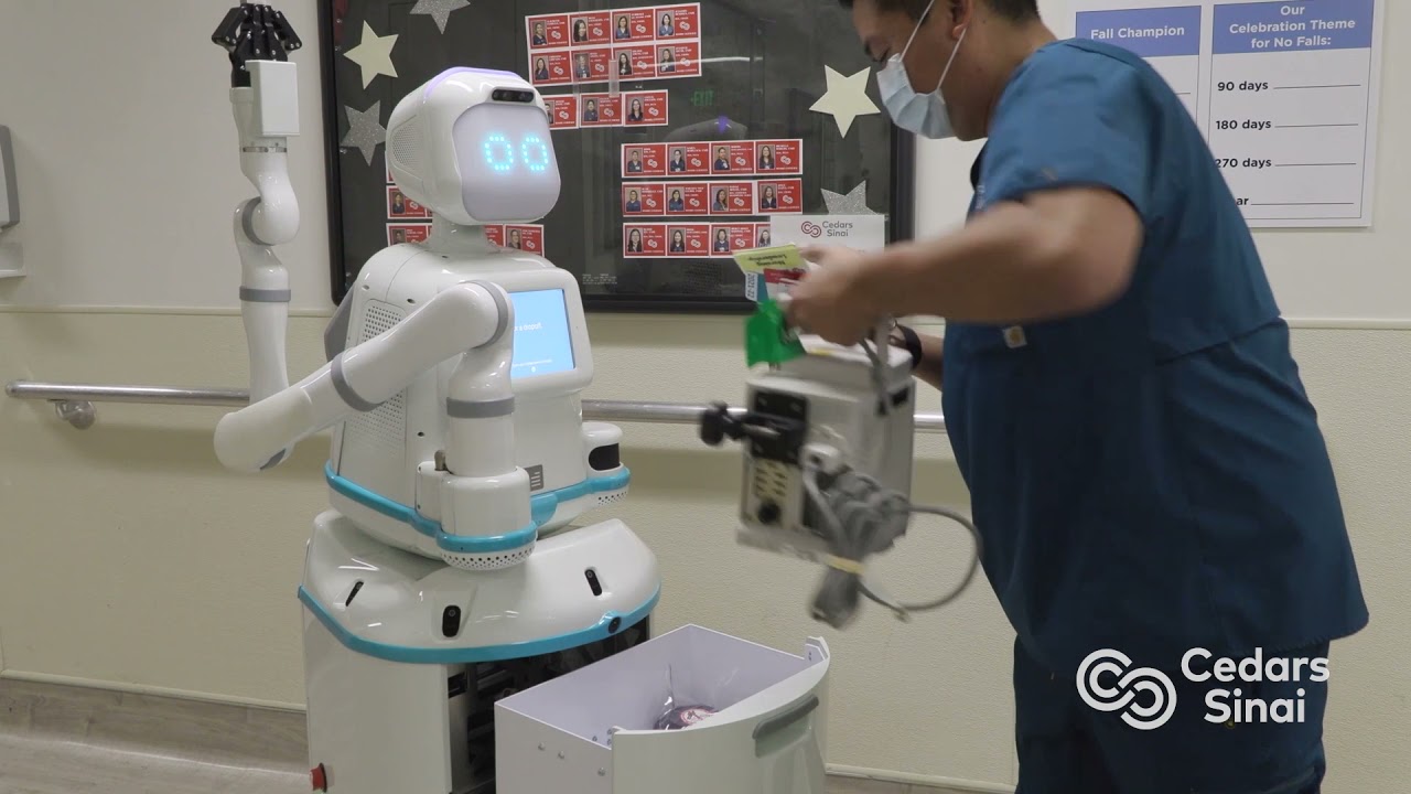 Robots Help Nurses Get The Job Done – With Smiles And Beeps| Cedars ...