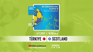 IKF EU WKC Qualifier - B: Türkiye - Scotland