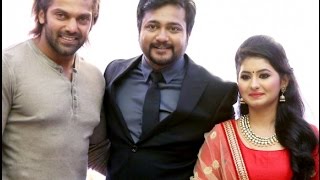 Vivek, Arya and Rana at Bobby Simha and Reshmi Wedding Reception