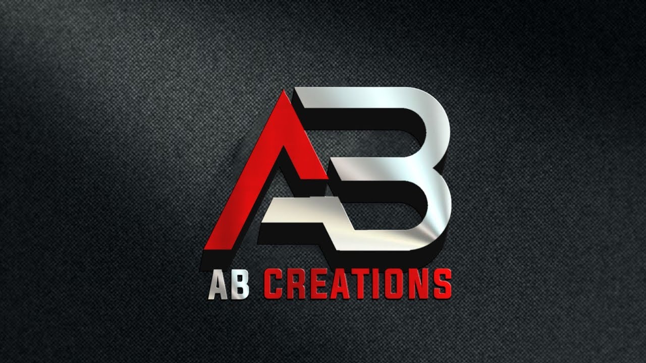 AB Creations Professional Logo Tutorial In Pixellab || Logo Design👌 ...