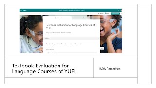 YUFL Textbook Evaluation for Language Courses