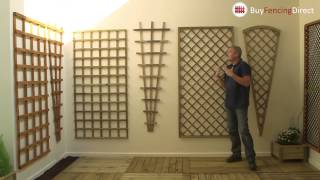 Garden Trellis Panels - Different Styles & Sizes for Climbing Plants