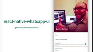 React Native Whatsapp UI clone