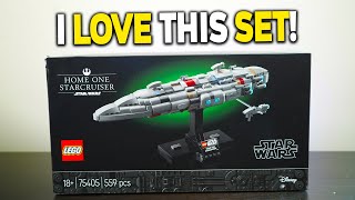 I LOVE This Set! - LEGO Star Wars HOME ONE Starcruiser 75405 - Review