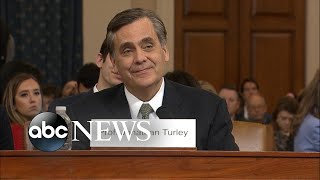 Jonathan Turley delivers opening statement at impeachment hearing | ABC News