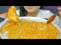 asmr 咀嚼音🧀cheesy lobster fire noodles チーズブルダック炒め麺 치즈불닭볶음면 먹방 龍蝦起司火雞麵 *eating sound*