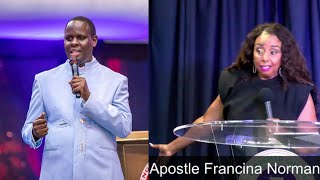 Apostle Kimani receives a Prophetic Word from Prophetess Francina Norman - Heaven's Fire Summit 2023