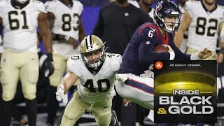 Inside Black & Gold live: Studs & duds from Saints-Texans, re-ranking RB3 race & more