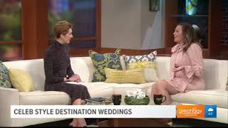 Celeb Style Destination Weddings on Great Day Washington CBS - Presented by Kiss & Tell