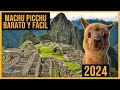 Como Llegar a Machu Picchu este 2024 Facil y Barato ❤😊 | Reportaje al Perú