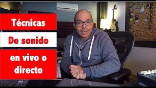 Tutorial sonido en vivo y técnicas de ecualización de conciertos