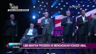 5 Mantan Presiden AS Mengadakan Konser Amal