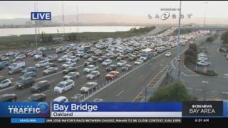 A major failure of the BART computer system shuts down trains triggering Bay Bridge delays