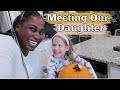 STORY TIME: Meeting Our Daughter For the First Time + Pumpkin Bread | Baking Stories