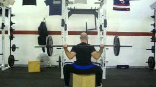 TonyGentilcore.com Box Squat - Good Landing