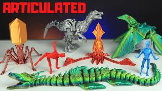 10 Amazing ARTICULATED 3D Prints