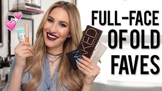 FULL FACE Using OLD FAVORITES! | Jamie Paige