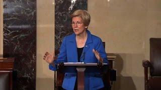 Warren cut off during Sessions debate